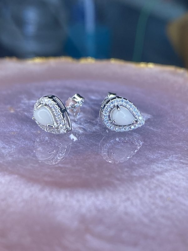 Milk Drop Earrings - Image 3