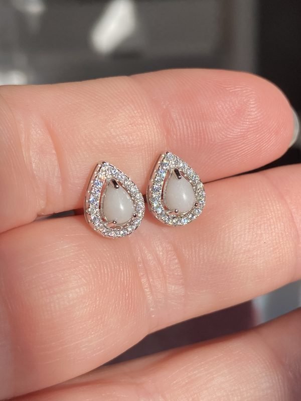 Milk Drop Earrings - Image 2