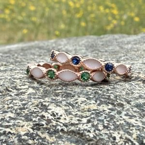Mama’s Enduring Love Birthstone Band